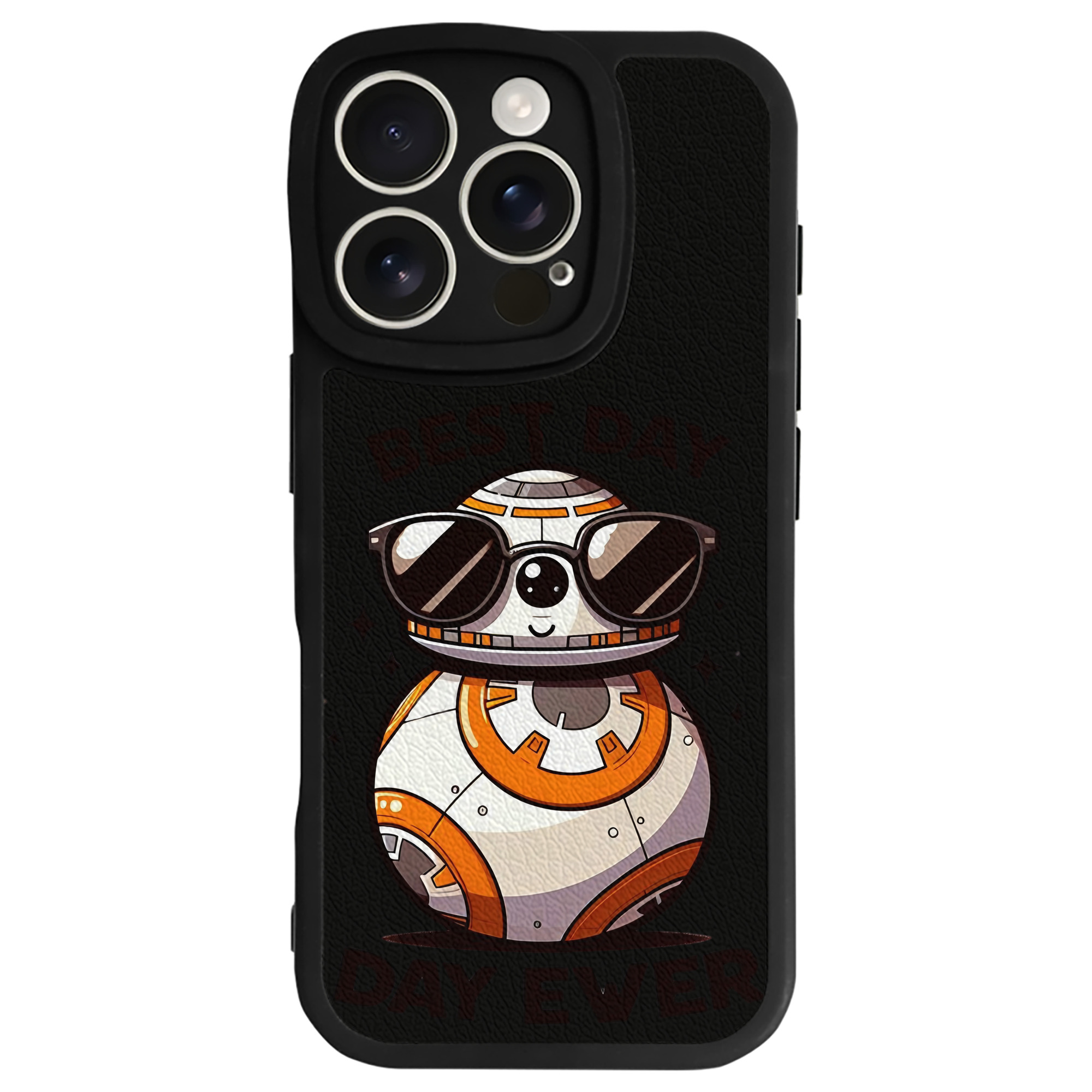 （画像用） スター・ウォーズ Star Wars 【iPhone 16シリーズ対応】シリコンスマホケース（レザー調） 材質：シリコン